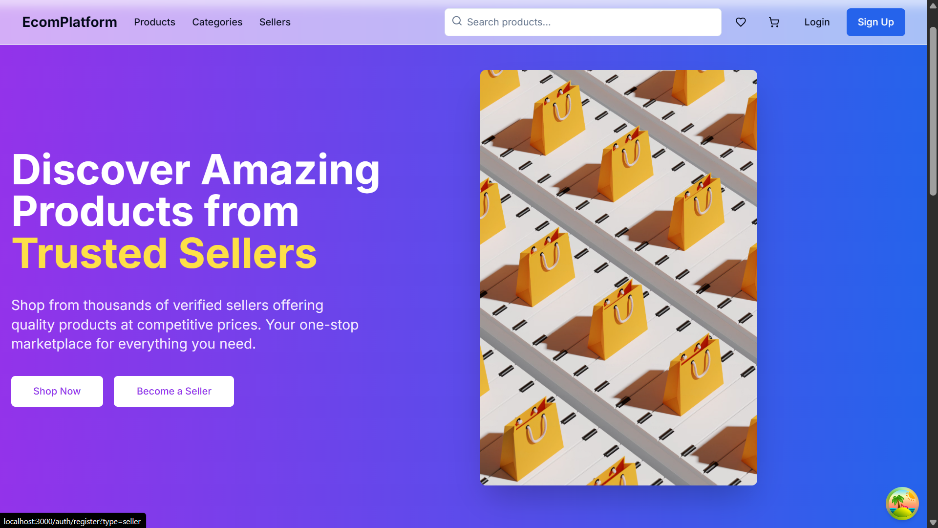 Fully Functional E-commerce Website
